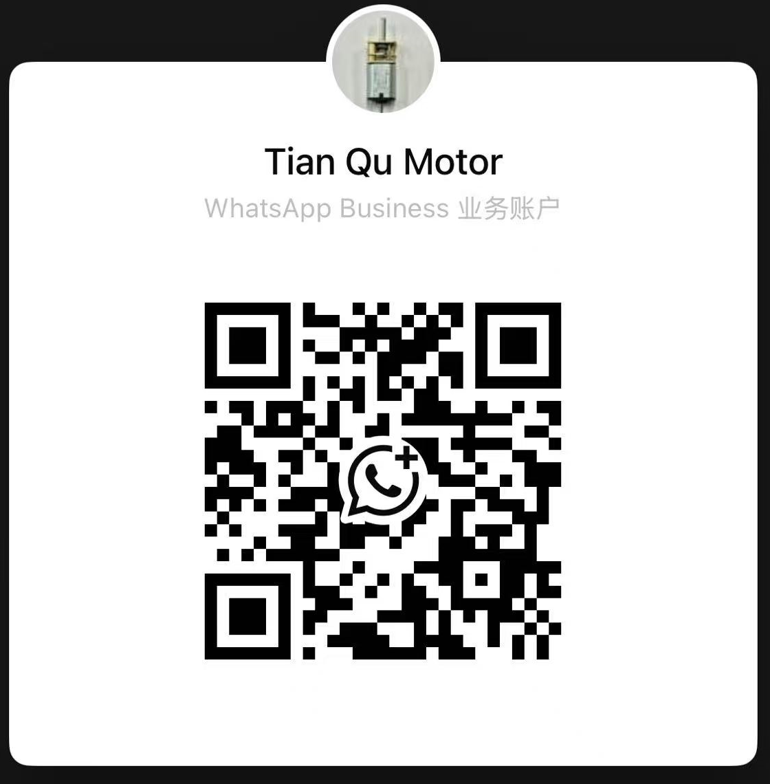 Tian Qu Motor WhatsApp QR code